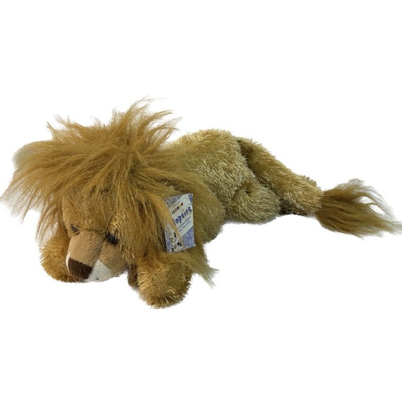 Aurora, 31538, Flopsies Lily cat, 30cm, plush toy, grey/white